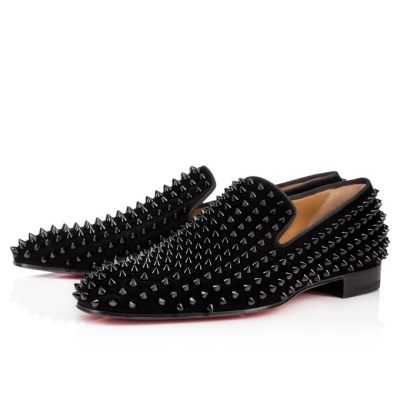 Mocasines Dandelion Spikes Christian Louboutin Hombre - Negros - 3161213I336